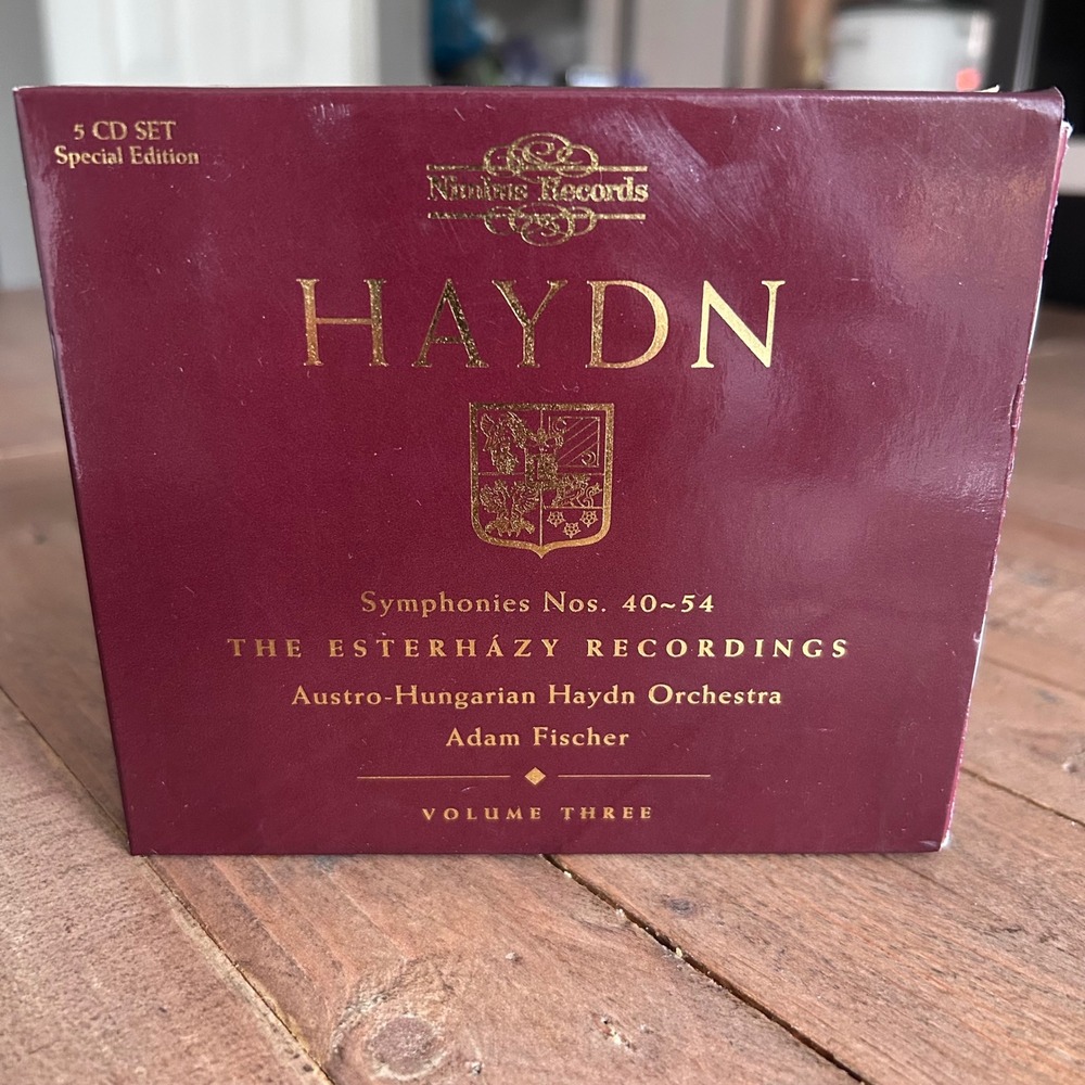 Haydn Symphonies 40-54 Esterhazy Recordings 5 CD Set Adam Fischer NI 5530/4